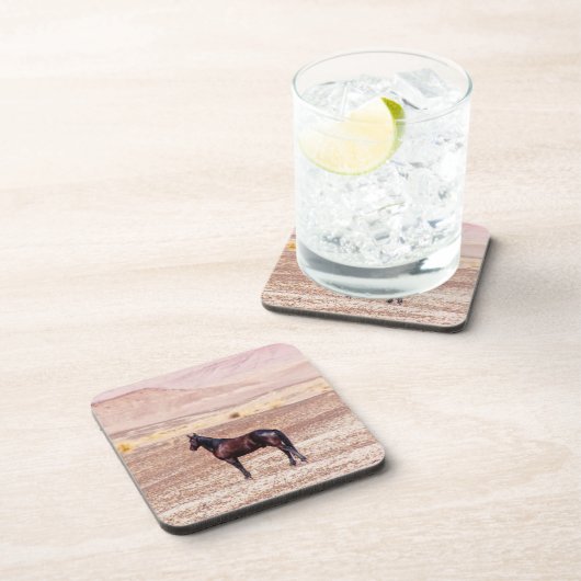 Woestijnpaarden P8664 Bier Onderzetter (Rechterzijde)