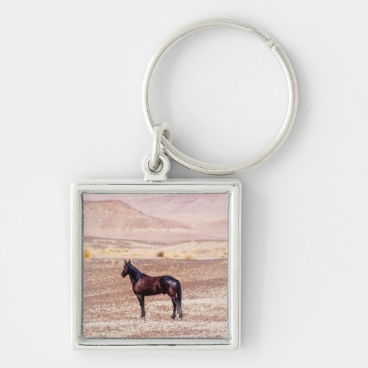Woestijnpaarden P8664 Sleutelhanger (Voorkant)