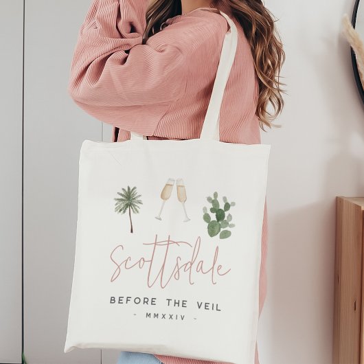 Woestijnpalm & Cactus Meisjesuitje Tote Bag