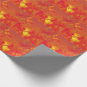 Woestijnpalmbomen zonsondergang cadeaupapier (Hoek)