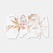 Woestijnpalmen Pampasgras Boho Bruidsdouche Bedankdoosjes (Uitgevouwen)