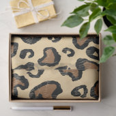 woestijnpatroon, luipaardhuidpatroon tissuepapier (Geschenk)