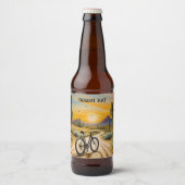 Woestijnrat, aanpasbaar bier etiket (Voorkant)