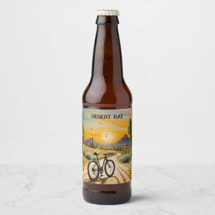 Woestijnrat, aanpasbaar bier etiket