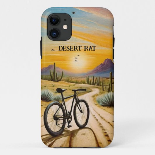 Woestijnrat, aanpasbaar Case-Mate iPhone case (Achterkant)