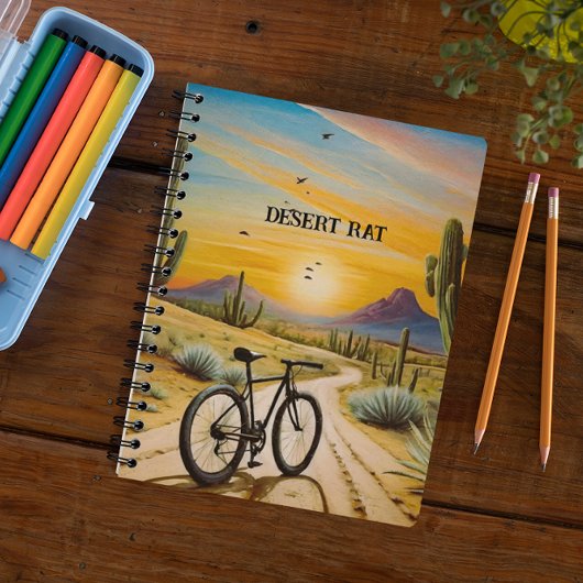 Woestijnrat, aanpasbaar notitieboek