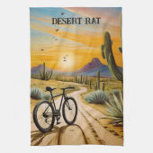 Woestijnrat, aanpasbaar theedoek (Verticaal)