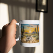 Woestijnrat, aanpasbaar tweekleurige koffiemok