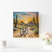 Woestijnrat, aanpasbaar vierkante klok (Huis)