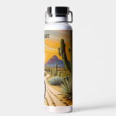 Woestijnrat, aanpasbaar waterfles (Achterkant)