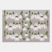 Woestijnratten verpakken papieren vellen (Voorkant 2)