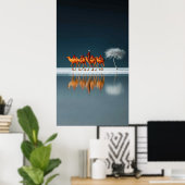 Woestijnreflecties Poster (Thuiskantoor)
