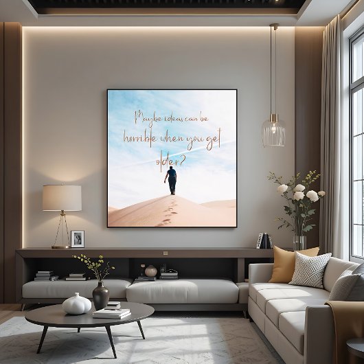 Woestijnreflecties Poster