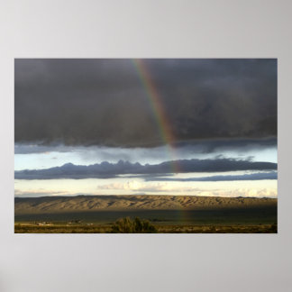 Woestijnregenboog Poster