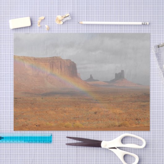 Woestijnregenboog Tissuepapier (Craft)