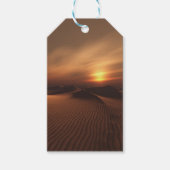 woestijnregens cadeaulabel (Voorkant)