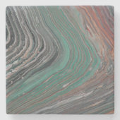 Woestijnregens Stenen Onderzetter (Voorkant)