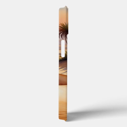 Woestijnreis bij zonsondergang - Nomadische kamele Case-Mate iPhone Case (Achterkant / Rechts)