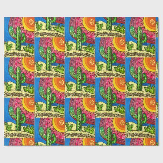 Woestijnreus inpakpapier (Vlak)