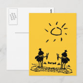 woestijnriders briefkaart (Voorkant / Achterkant)
