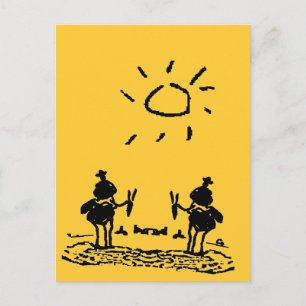 woestijnriders briefkaart