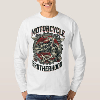 Woestijnrijder Vintage Motorfiets Western American T-shirt