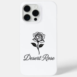 Woestijnroos iPhone 15 Pro Max Hoesje