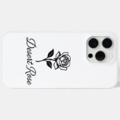 Woestijnroos Case-Mate iPhone Case (Achterkant (horizontaal))