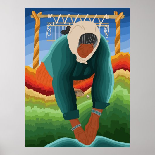 Woestijnroos Poster (Voorkant)