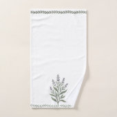 Woestijnsalie botanisch bad handdoek (Handdoek)