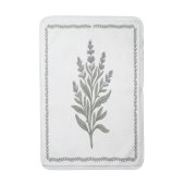 Woestijnsalie botanisch badmat (Voorkant Verticaal)