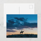 Woestijnschemering Trouwkaart Serene Uitnodiging Briefkaart (Voorkant / Achterkant)