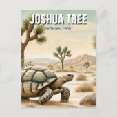 Woestijnschildpad in Joshua Tree National Park Briefkaart (Voorkant)