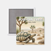 Woestijnschildpad in Joshua Tree National Park Magneet (Voorkant / Achterkant)