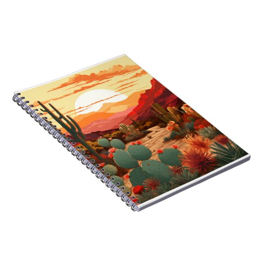 WOESTIJNSCHOONHEID #1 NOTITIEBOEK (Rechterzijde)