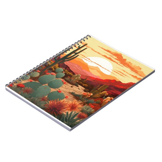 WOESTIJNSCHOONHEID #1 NOTITIEBOEK (Linkerzijde)