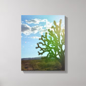 Woestijnschoonheid Canvas Afdruk (Voorkant)