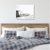 Woestijnschoonheid Canvas Afdruk (Insitu (Slaapkamer))