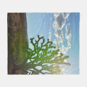 Woestijnschoonheid Fleece Deken (Voorkant (Horizontaal))