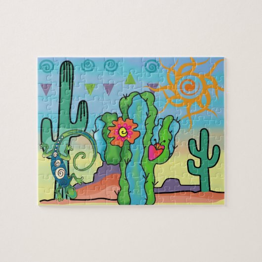 Woestijnschoonheid Legpuzzel (Horizontaal)