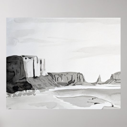 Woestijnschoonheid Poster (Voorkant)