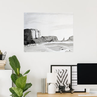 Woestijnschoonheid Poster