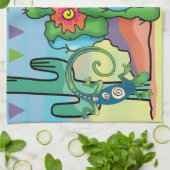 Woestijnschoonheid Theedoek (Gevouwen)