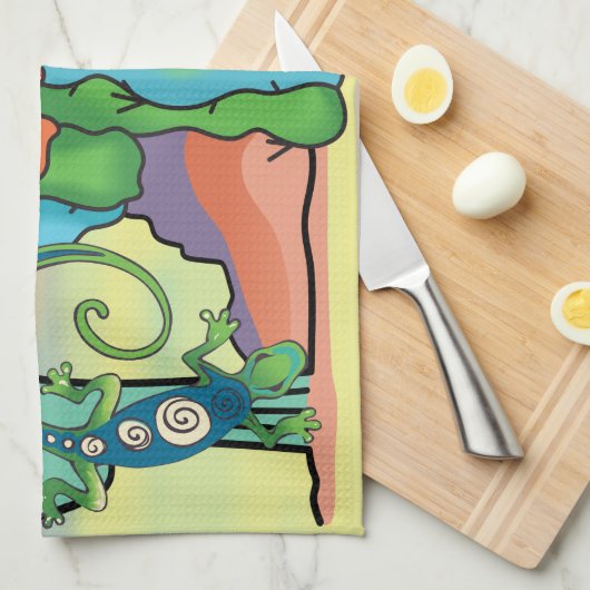 Woestijnschoonheid Theedoek (Quarter Fold)