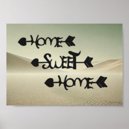 Woestijnsereniteit – Thuis in de Zandduin Poster