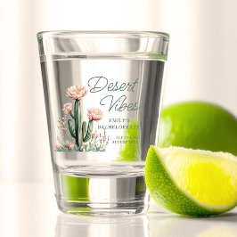 Woestijnsfeer Bachelorette Party Bloeiende Cactus Shot Glas