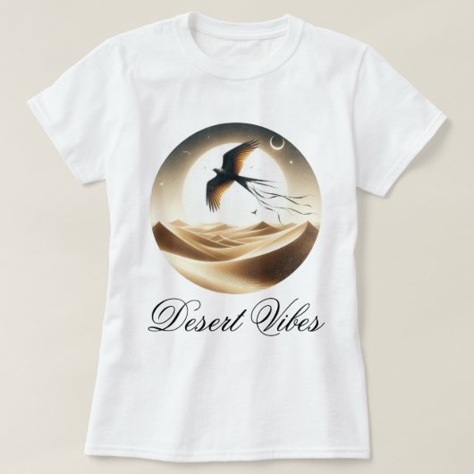 Woestijnsfeer T-shirt (Design voorkant)