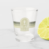 Woestijnsfeer Trouw Sage ID1019 Shot Glas (Voorkant)