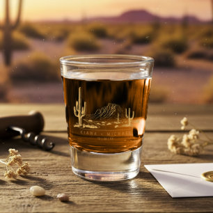 Woestijnsfeer Trouwlandschap Sienna ID1019 Shot Glas