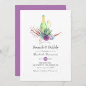 Woestijnsprinkhanen en bubbelbaar Vrijgezellenfees Kaart (Voorkant / Achterkant)